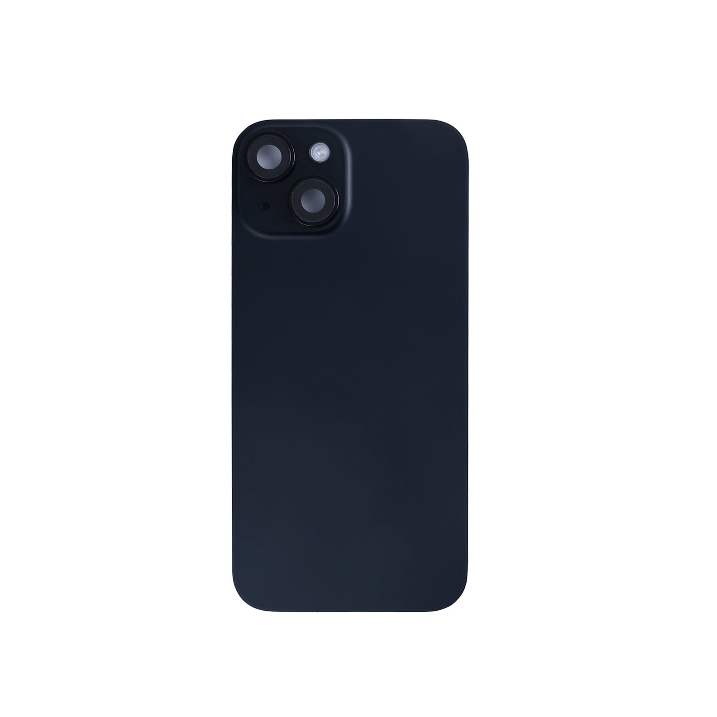 For Apple iPhone 15 Back Glass With NFC, Enlarged Camera Frame Black Pulled