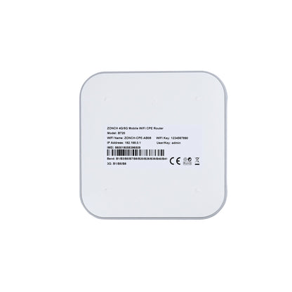 ZONCH B720 4G And 5G Mobile WiFi CPE Router White