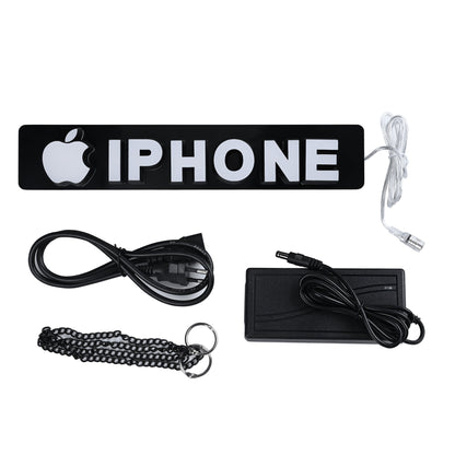 For Apple iPhone Advertising LED Display Board Black