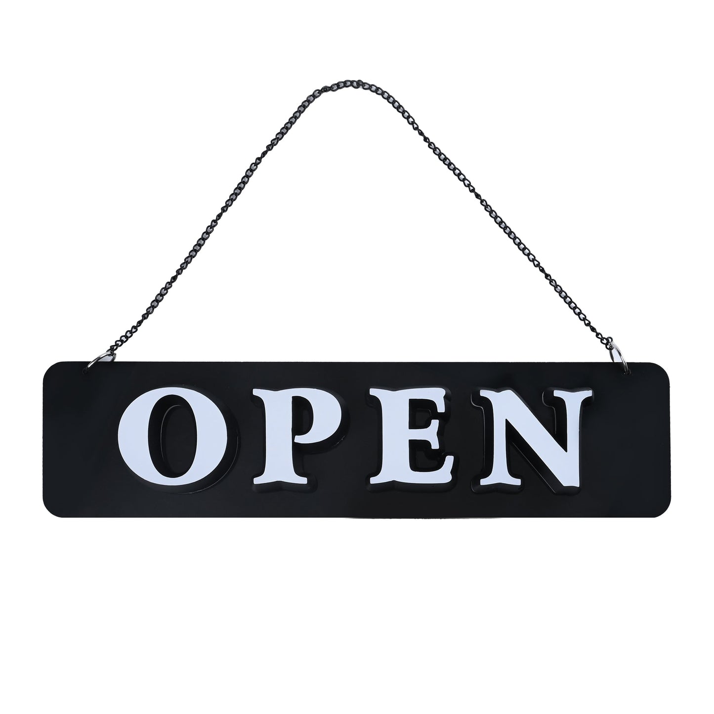 Open Advertising LED Display Board Black