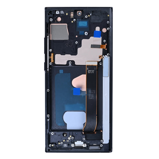 Samsung Galaxy Note 20 Ultra N985F, Ultra 5G N986B Display And Digitizer With Frame Mystic Black Soft-OLED