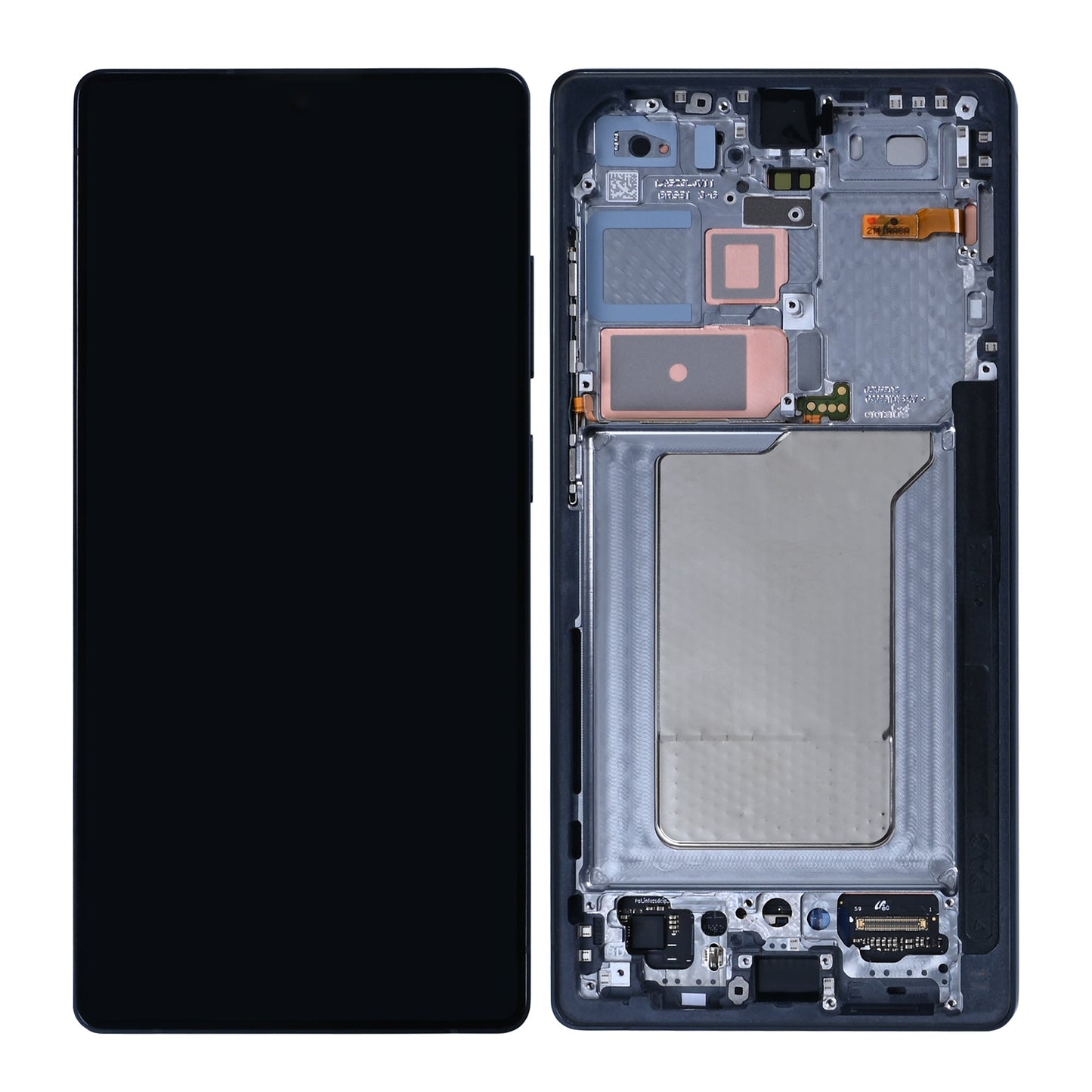 Samsung Galaxy S25 Ultra S938B Display And Digitizer With Frame Titanium Jet Black Pre-Assembled