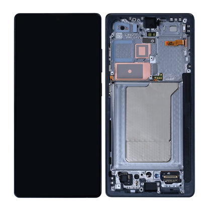 Samsung Galaxy S25 Ultra S938B Display And Digitizer With Frame Titanium Jet Black Pre-Assembled