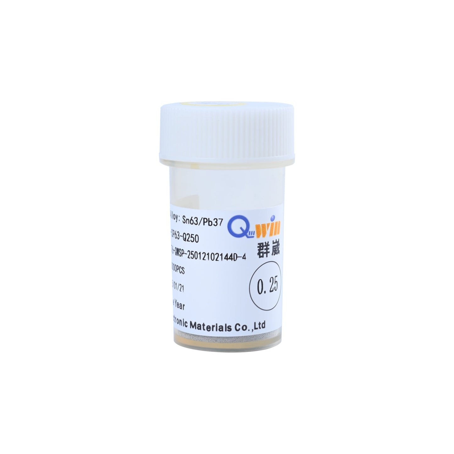 QWIN Solder Ball 0.25mm White