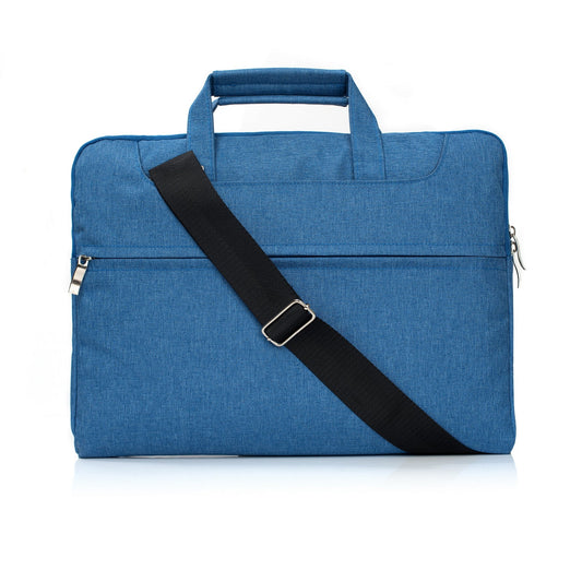 Laptop Sleeve Bag With Shoulder Strap 13, 14.2 inch Denim Blue