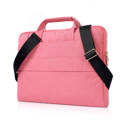 Laptop Sleeve Bag With Shoulder Strap 13, 14.2 inch Pink