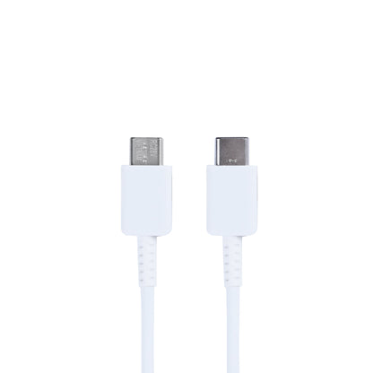 Data Cable USB-C To USB-C 100cm White White Retail Box