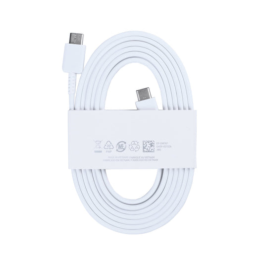 Data Cable USB-C To USB-C 180cm White Retail Box