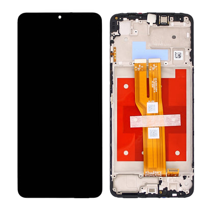 Samsung Galaxy A07 4G A075F Display And Digitizer With Frame Grey Service Pack