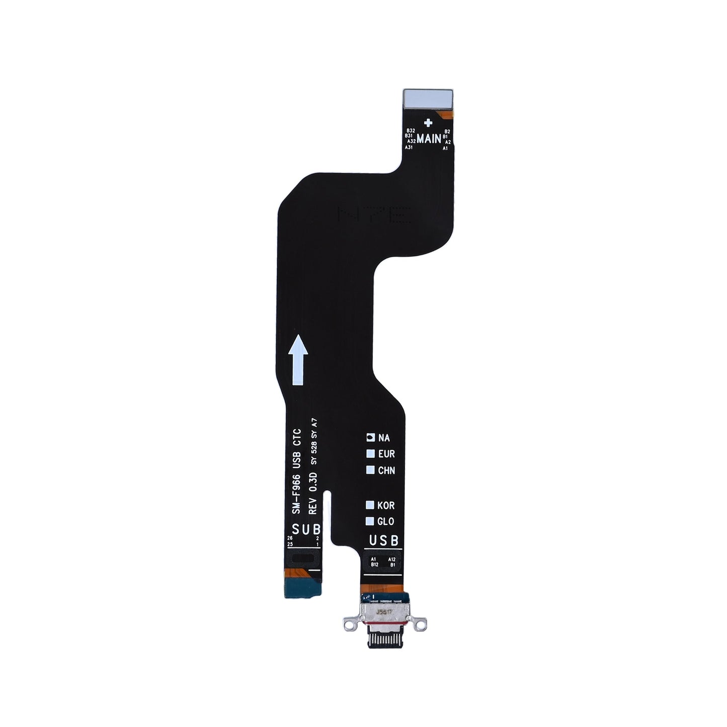 Samsung Galaxy Z Fold7 F966B System Charging Flex OEM