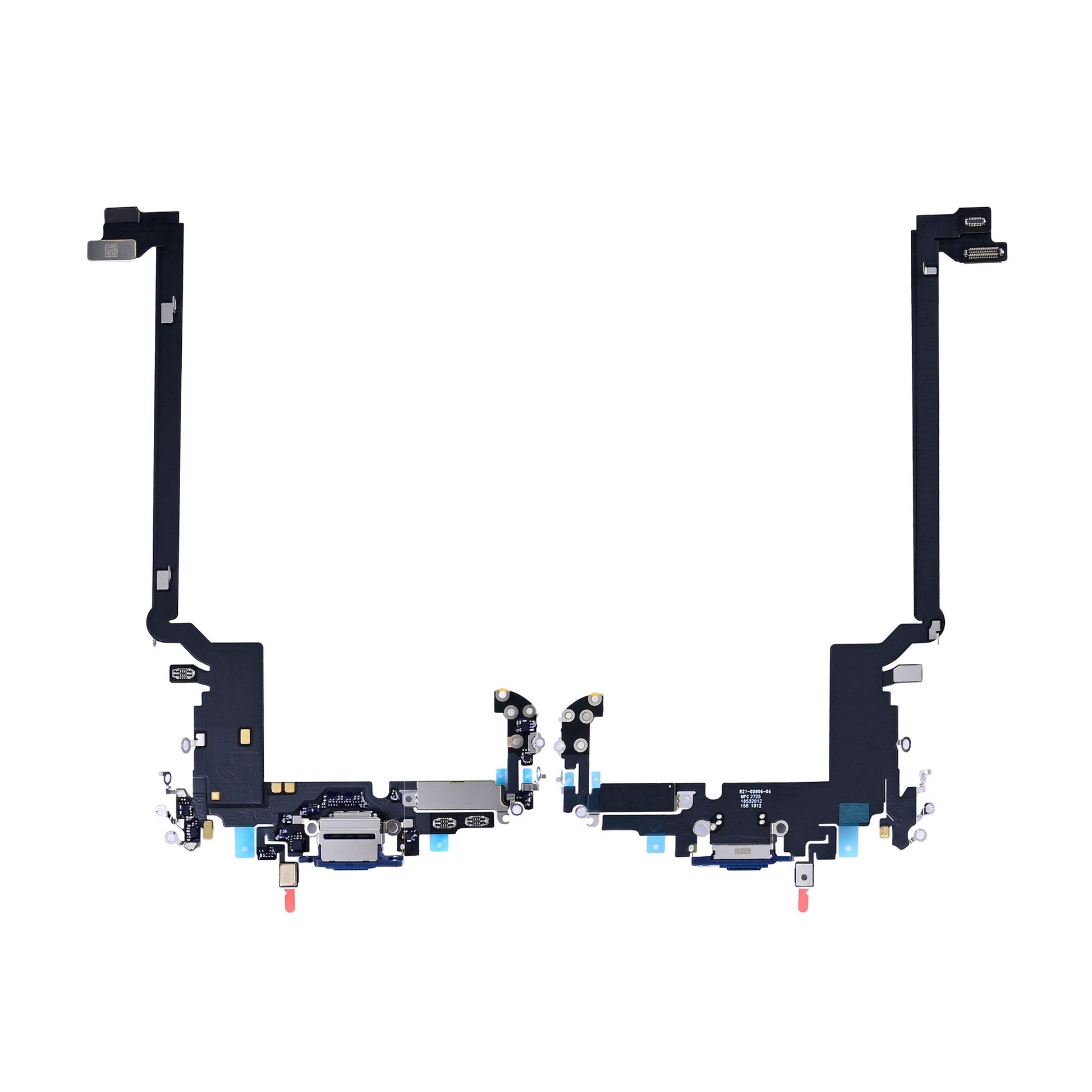 For Apple iPhone 17 Pro Max System Charging Flex Deep Blue Pulled