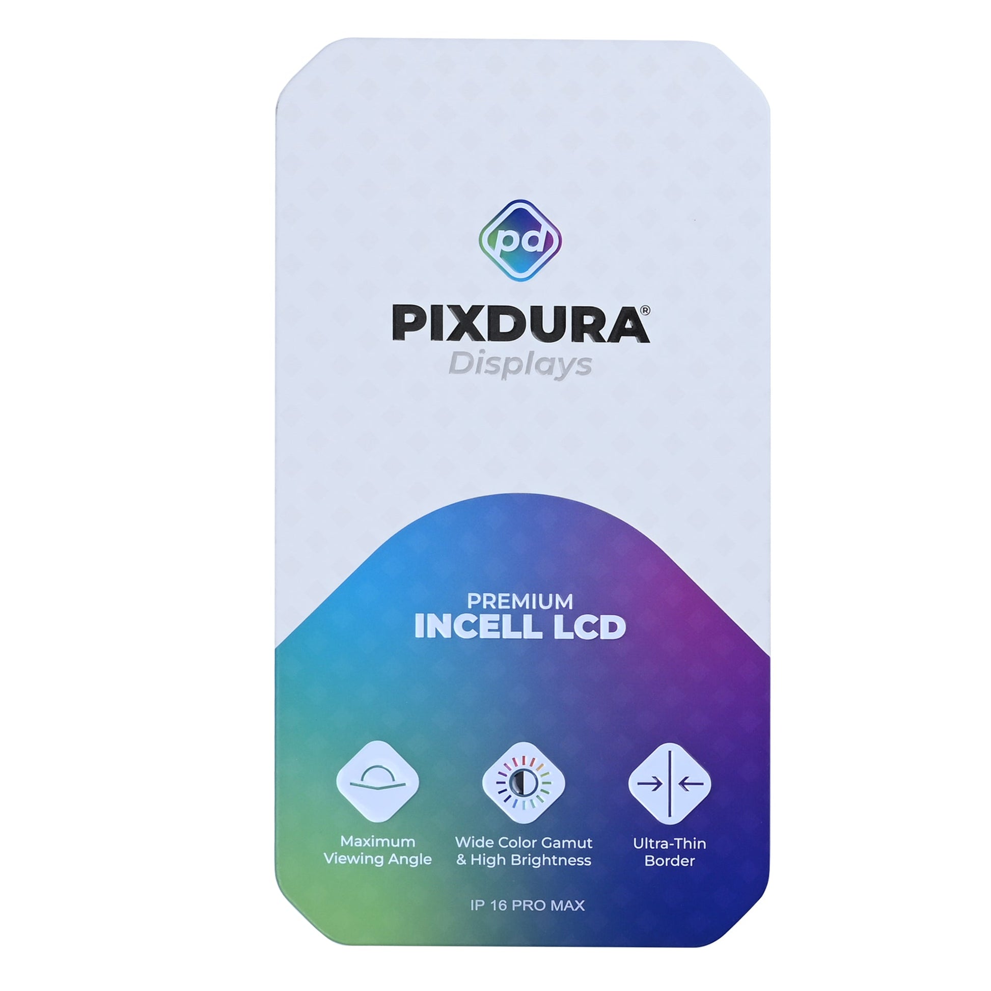 PIXDURA For Apple iPhone 16 Pro Display And Digitizer In-Cell Premium (90Hz)