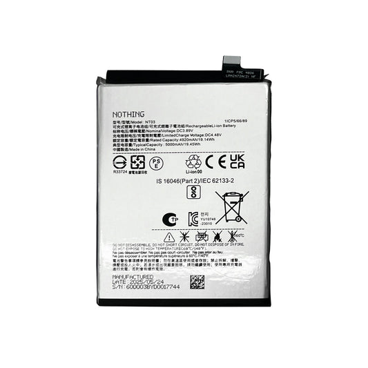Nothing Phone 1, CMF Phone 1 Battery NT01 OEM