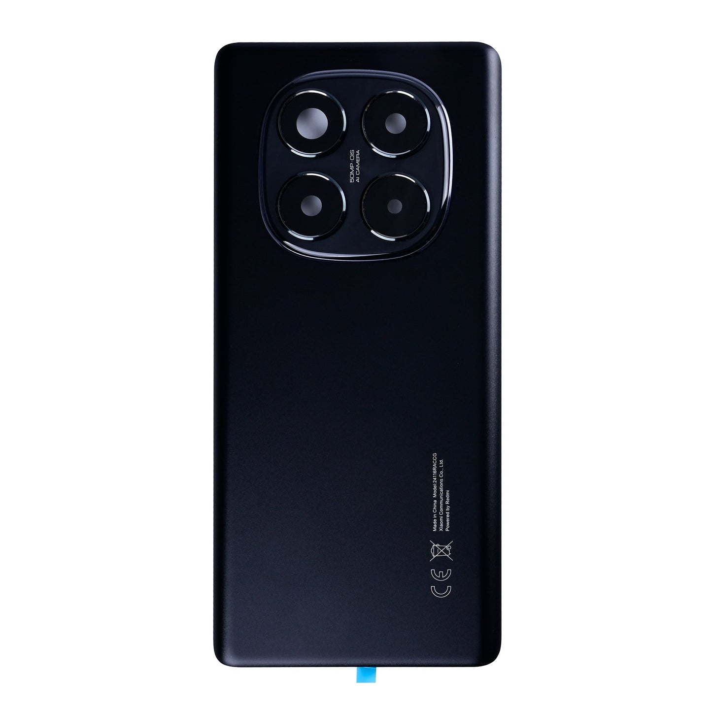 Xiaomi Redmi Note 14 Pro 4G Back Cover With Lens Midnight Black OEM