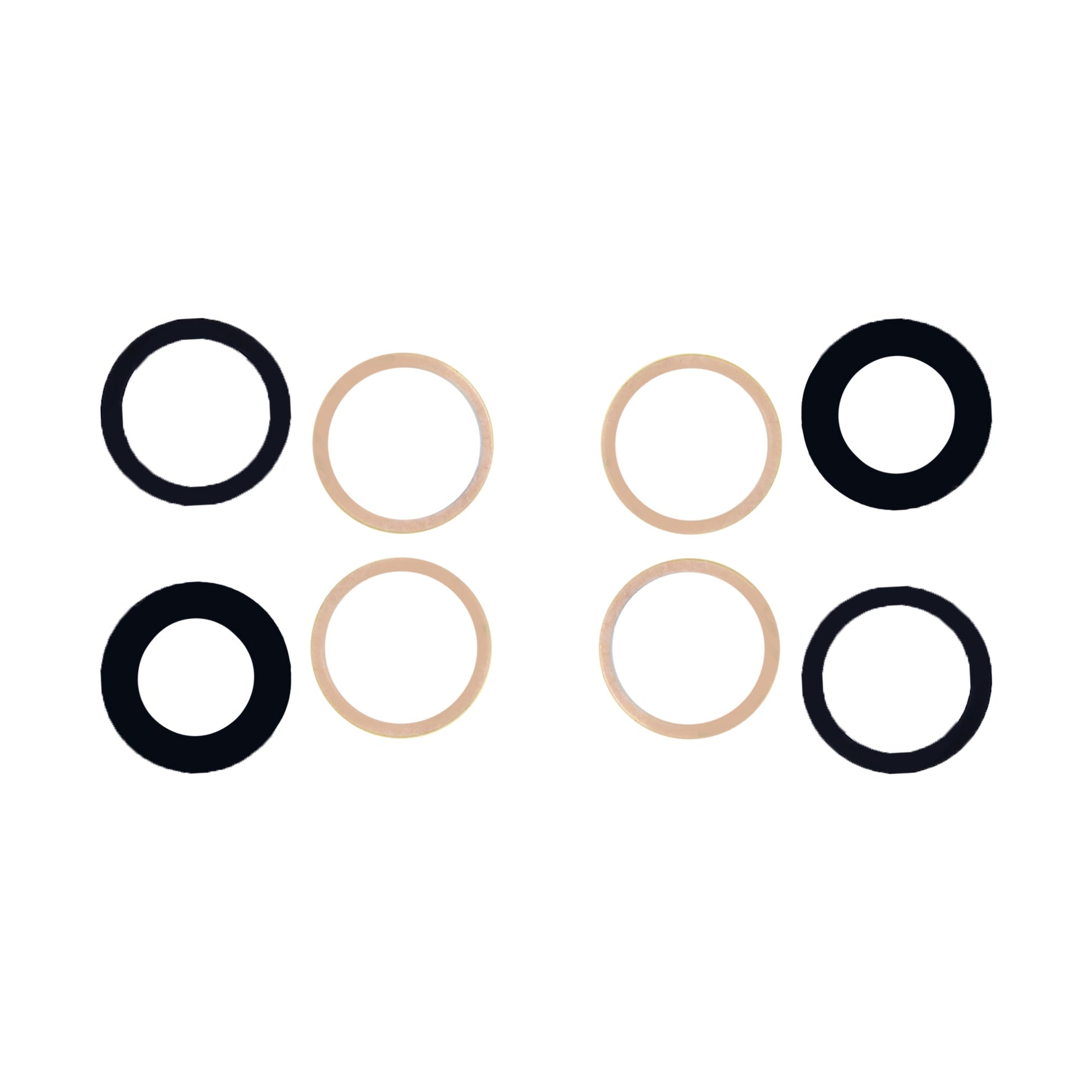 For Apple iPhone 17 Camera Lens Cover Set Black OEM