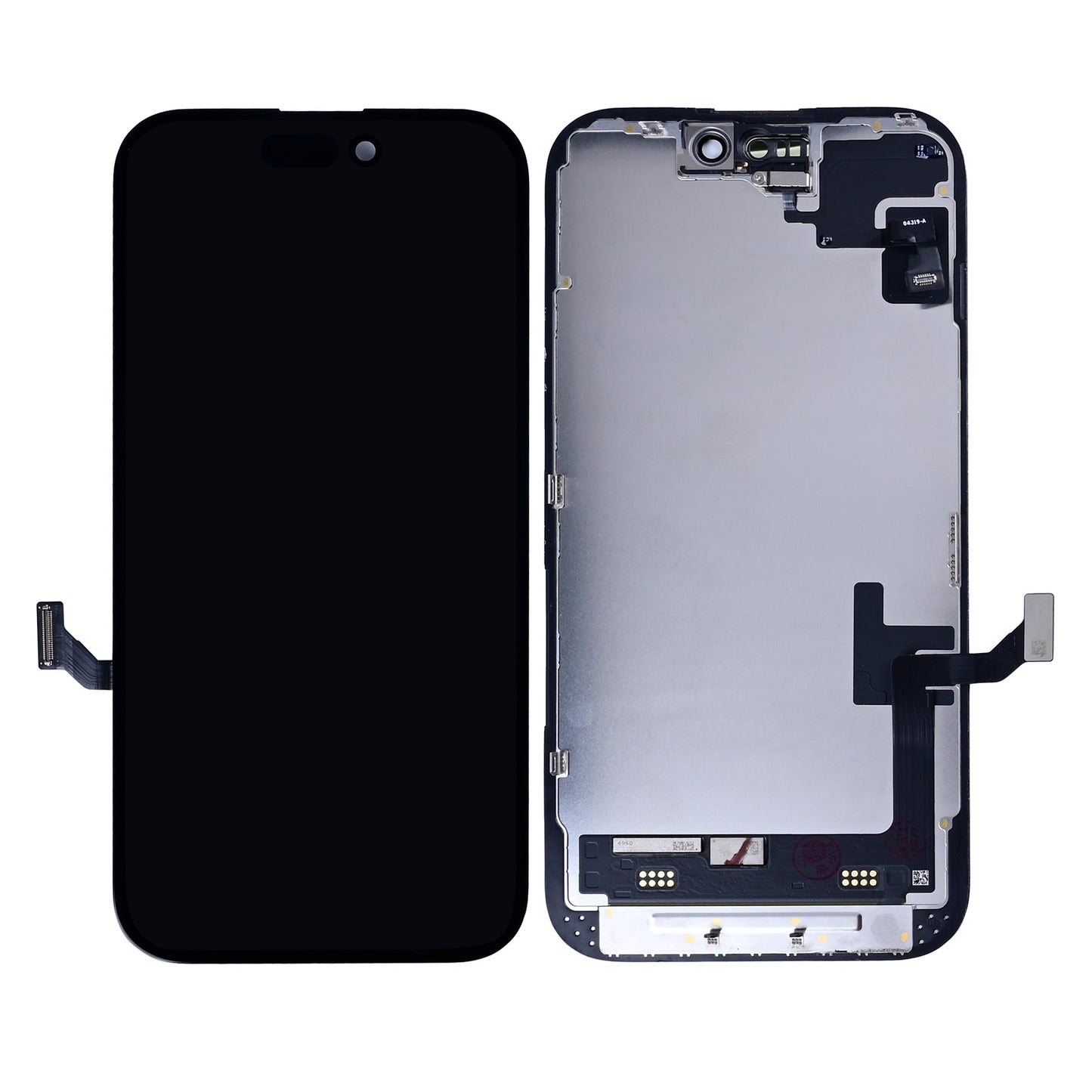 For Apple iPhone 15 Display With Proximity Sensor Flex Pulled (Calibrated Used)