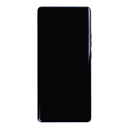 Motorola Edge 40 Pro, Moto X40  Display And Digitizer With Frame Lunar Blue OEM