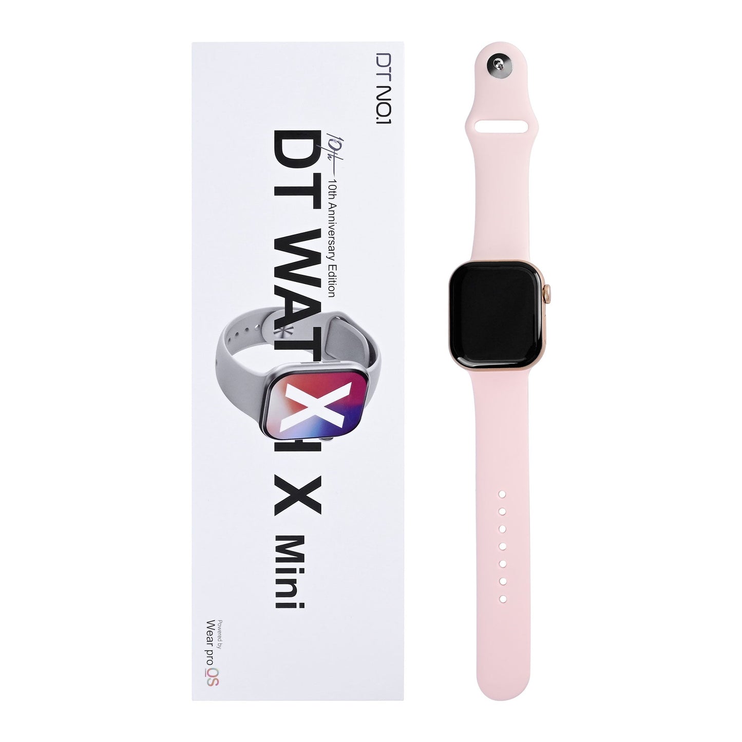 DTNO 1  DTWatch X Mini Smart Watch Pink