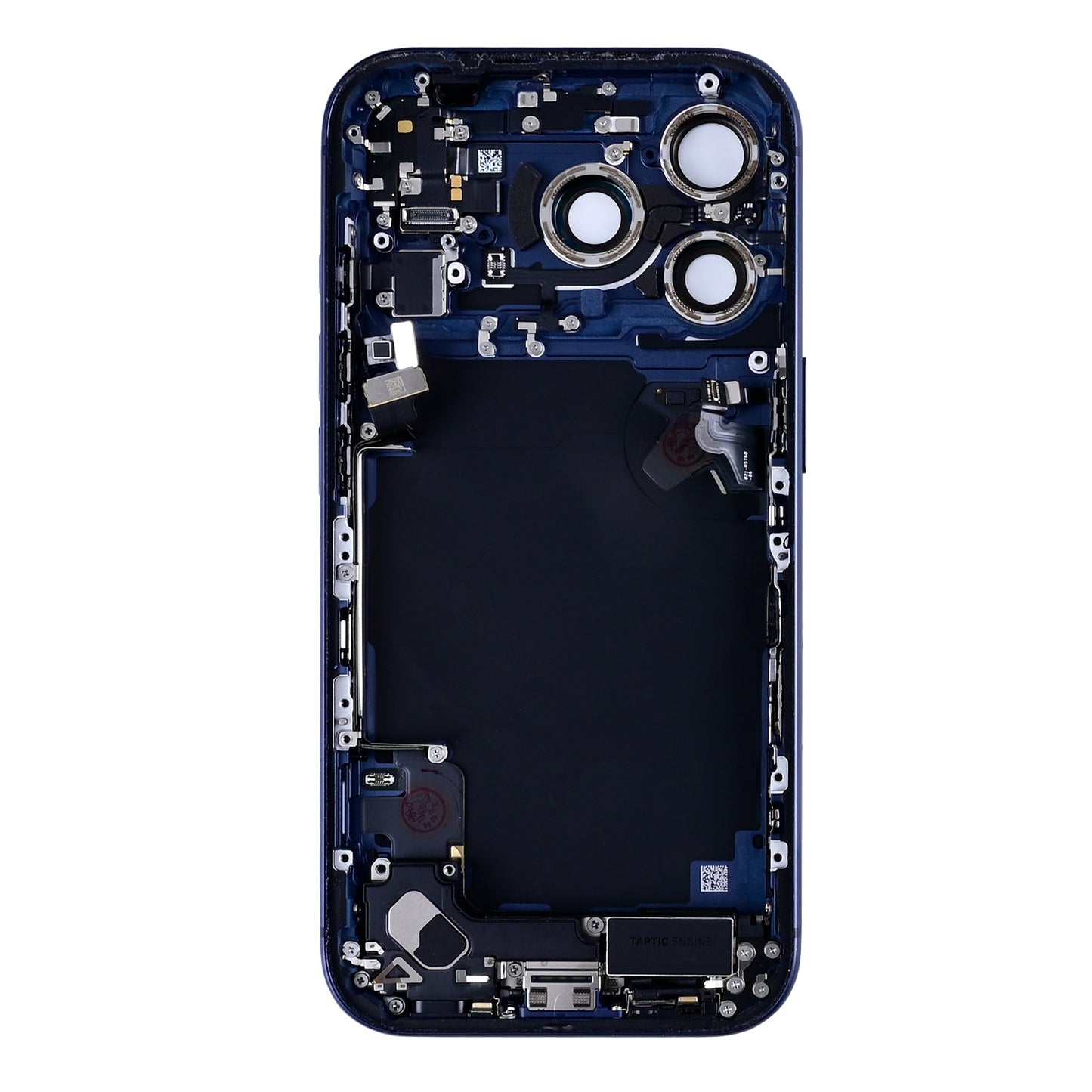 For Apple iPhone 17 Pro Housing With Small Parts Deep Blue Pulled
