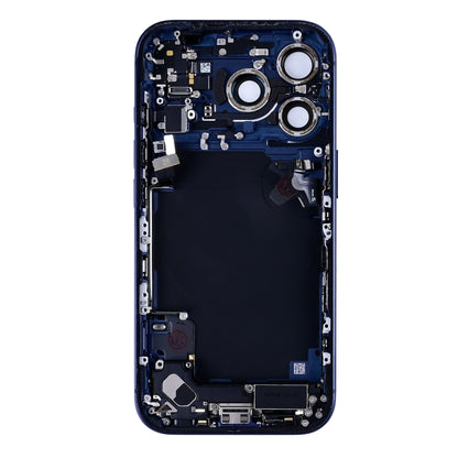 For Apple iPhone 17 Pro Housing With Small Parts Deep Blue Pulled