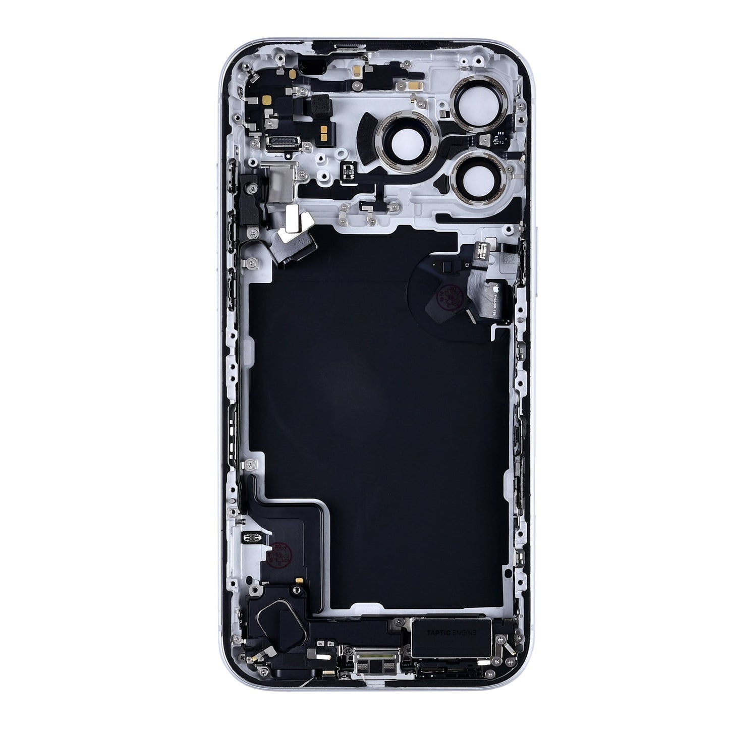 For Apple iPhone 17 Pro Max Housing With Small Parts Silver Pulled