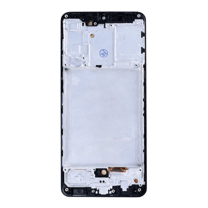 Samsung Galaxy A31 A315F Display And Digitizer With Frame Prism Crush Black In-Cell