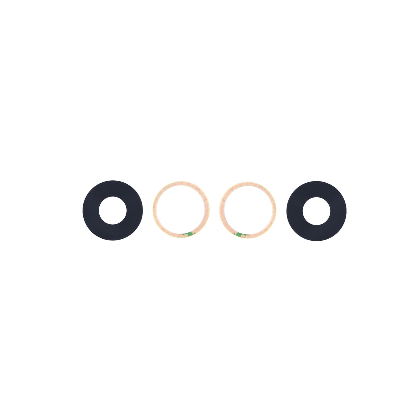 For Apple iPhone 16e Camera Lens Cover Set Black OEM