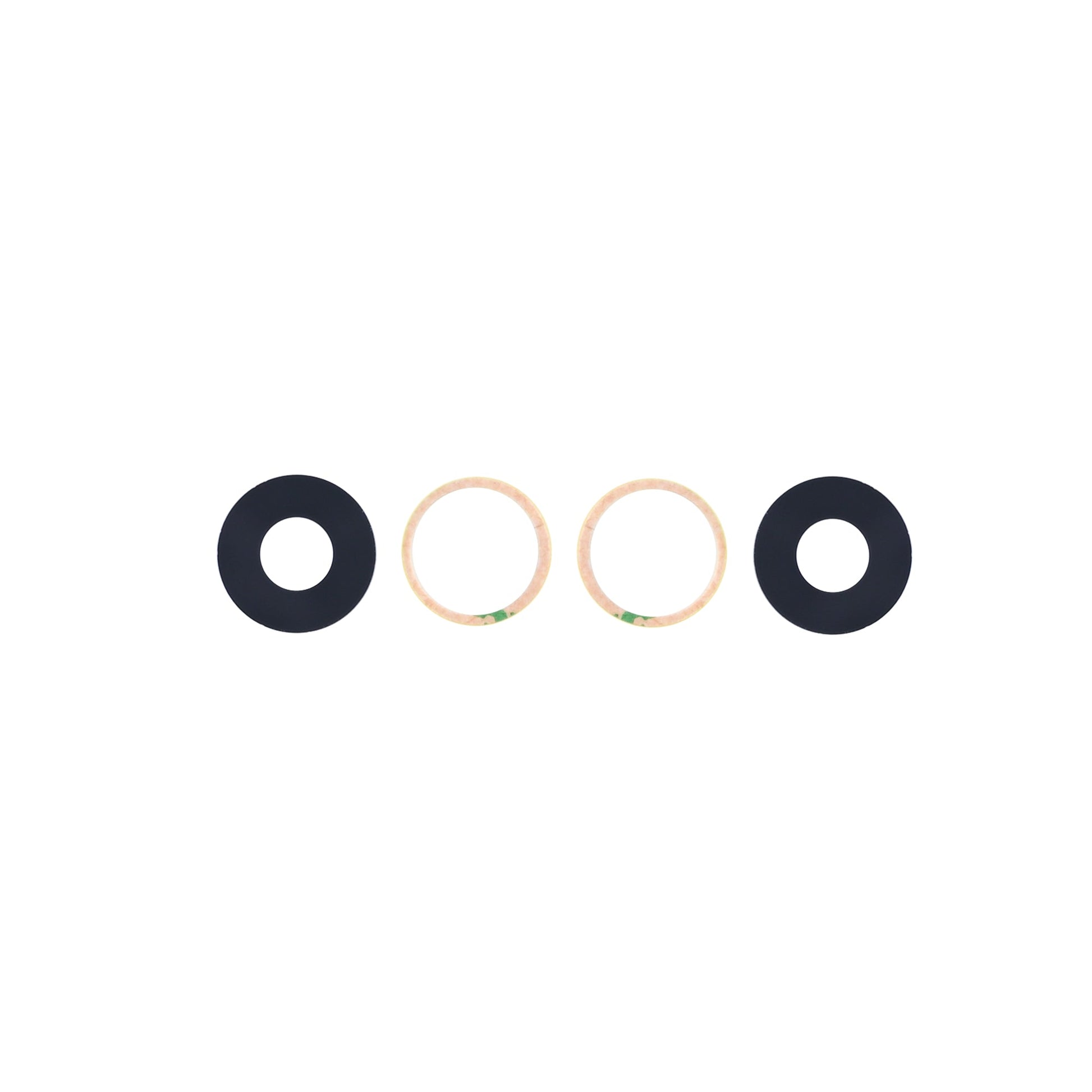 For Apple iPhone 16e Camera Lens Cover Set Black OEM