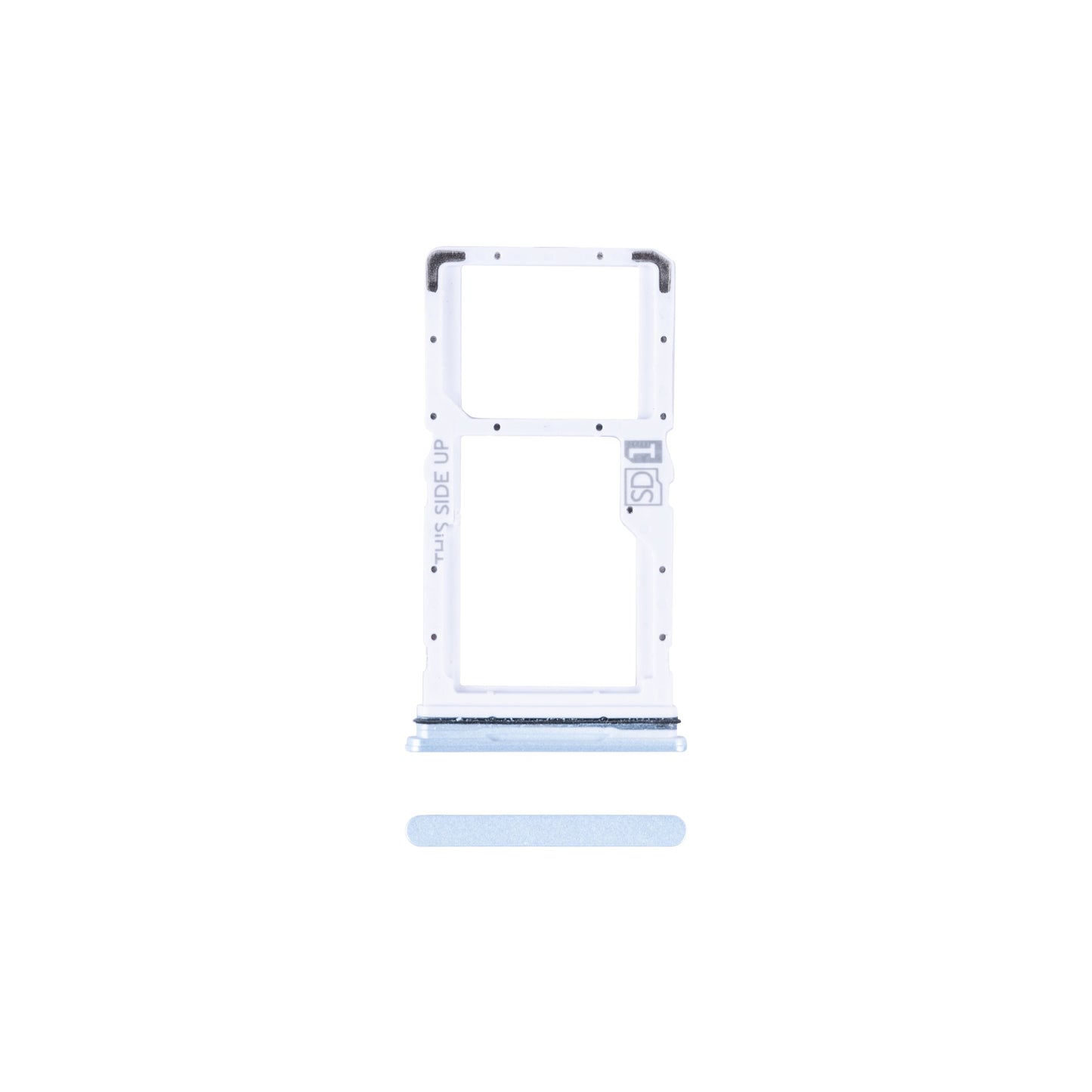 Motorola Moto G84 Sim Card Holder Marshmallow Blue OEM