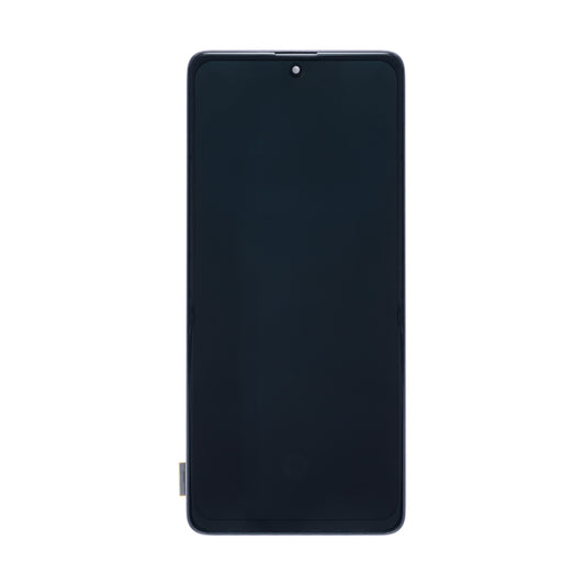Samsung Galaxy A71 A715F Display and Digitizer With Frame Black Soft-OLED