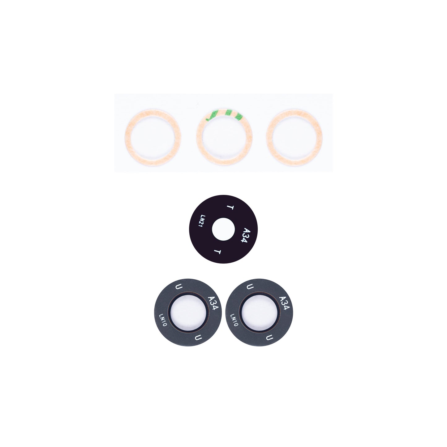 Samsung Galaxy A34 A346B Camera Lens Cover Black OEM