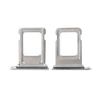 For Apple iPhone 15 Pro, 15 Pro Max Sim Card Holder Natural Titanium Pulled