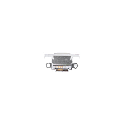 For Apple iPhone 15 Pro, 15 Pro Max System Charging Port White Titanium Pulled