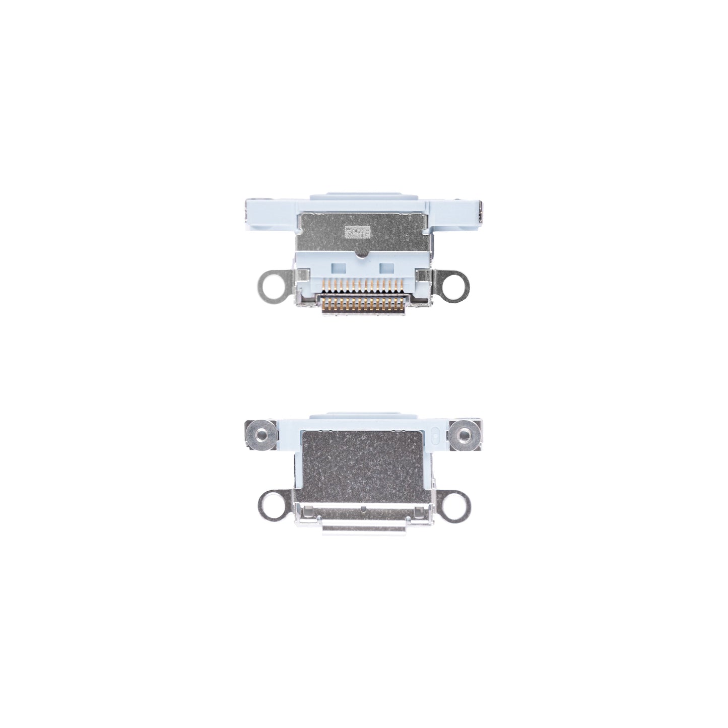 For Apple iPhone 15, 15 Plus System Charging Port Blue Pulled