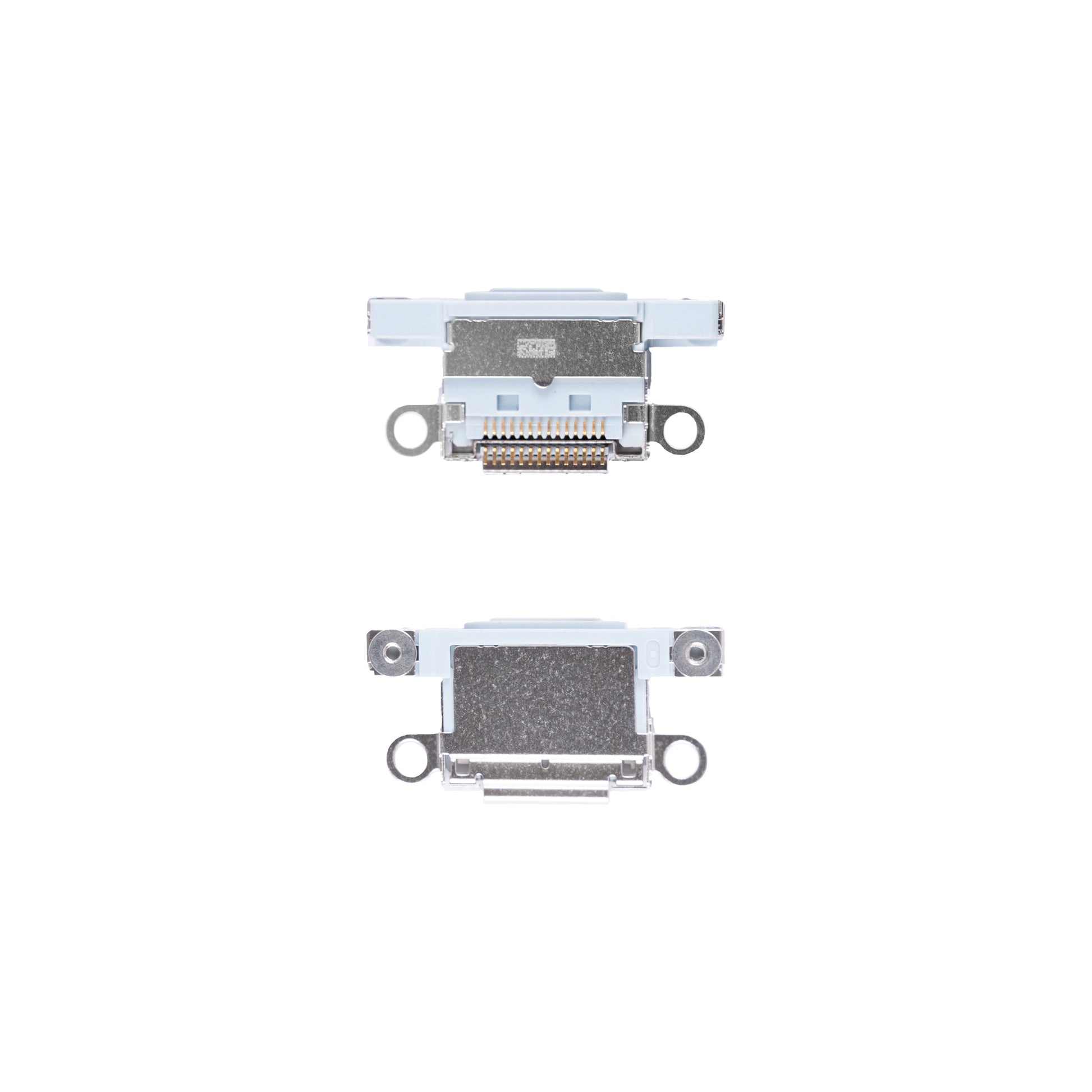 For Apple iPhone 15, 15 Plus System Charging Port Blue Pulled