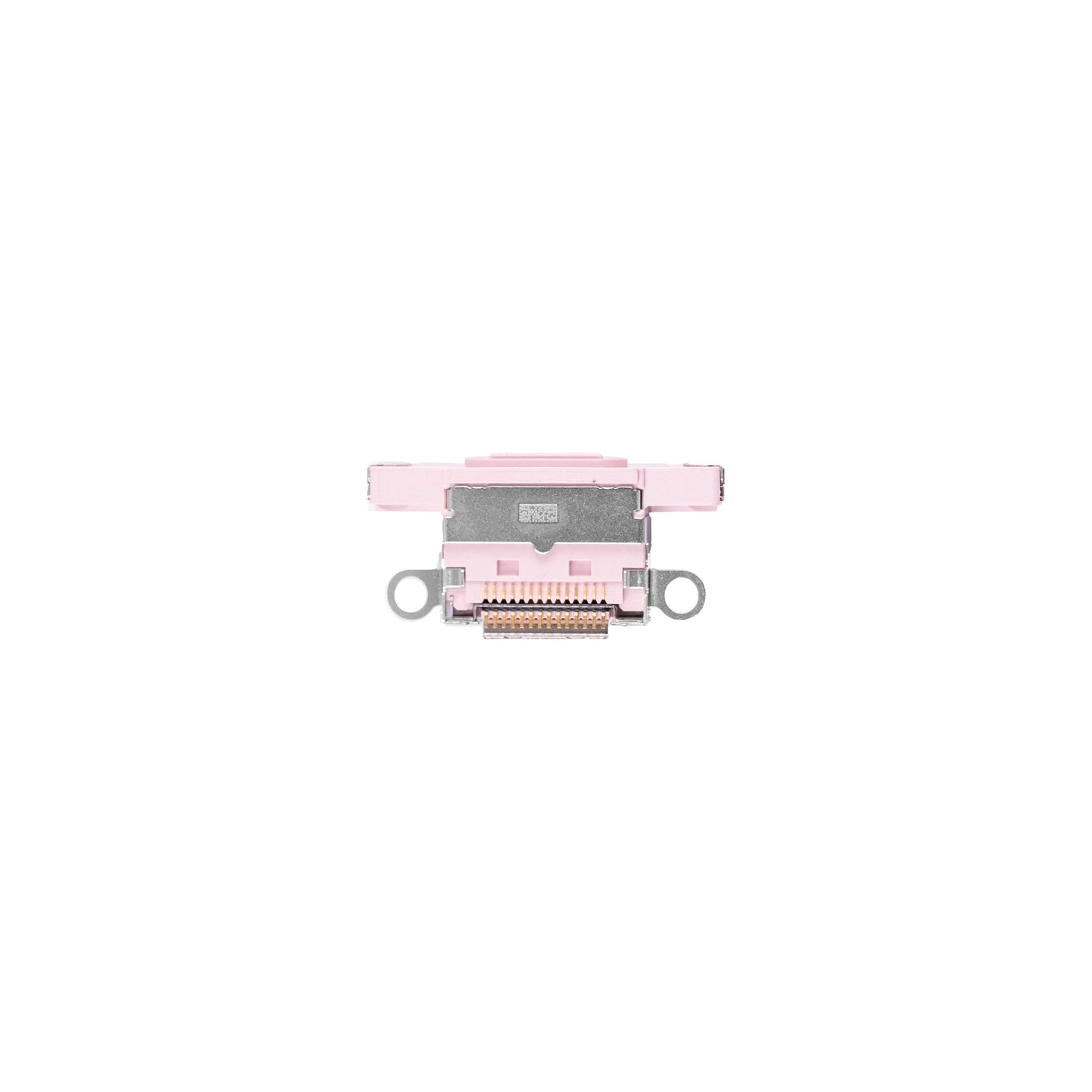 For Apple iPhone 15, 15 Plus System Charging Port Pink Pulled