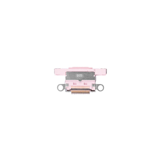 For Apple iPhone 15, 15 Plus System Charging Port Pink Pulled