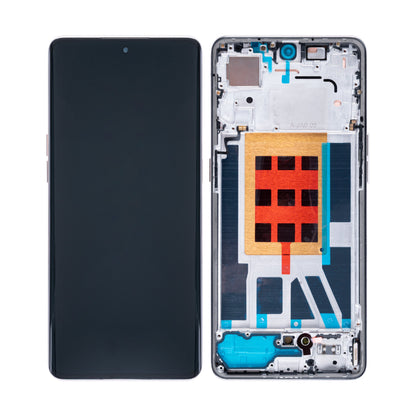 Oppo Reno9, Reno9 Pro Display And Digitizer With Frame Gold OEM