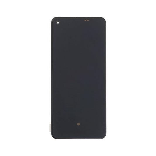 Oppo Reno8 5G Display And Digitizer With Frame Black OEM