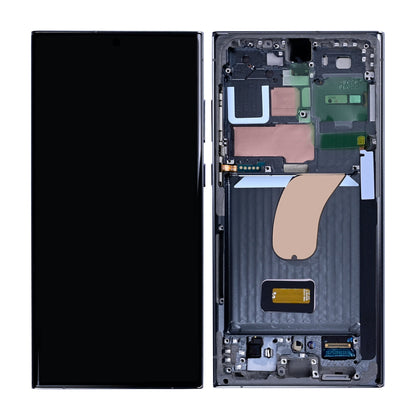 Samsung Galaxy S23 Ultra S918B Display And Digitizer With Frame Green Pre-Assembled