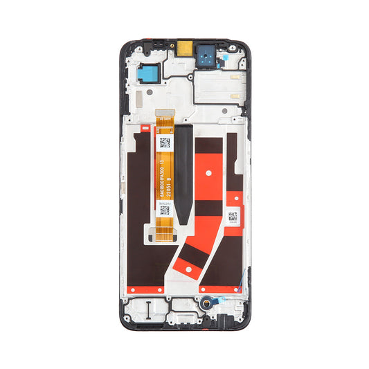 Oppo K10 5G Display And Digitizer With Frame Black OEM