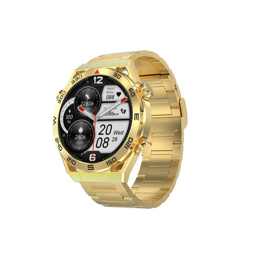 DTNO 1 DT Ultra Mate Smart Watch Silver, Gold