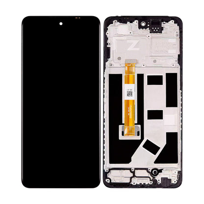 Oppo A79 Display And Digitizer With Frame Black OEM
