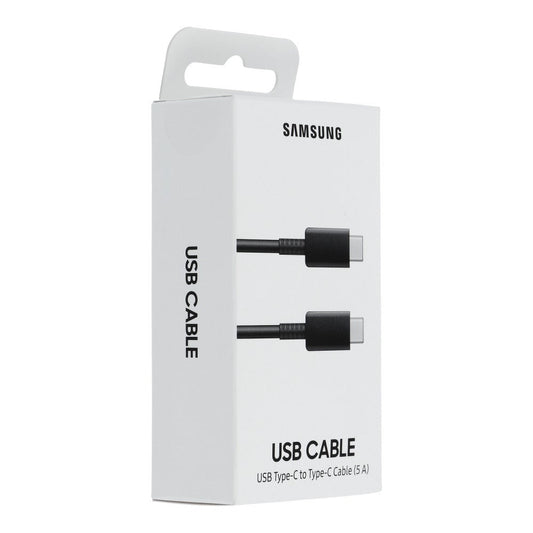 Samsung EP-DX310JBEGEU USB-C To USB-C Data Cable 180cm 3A Black Retail Box