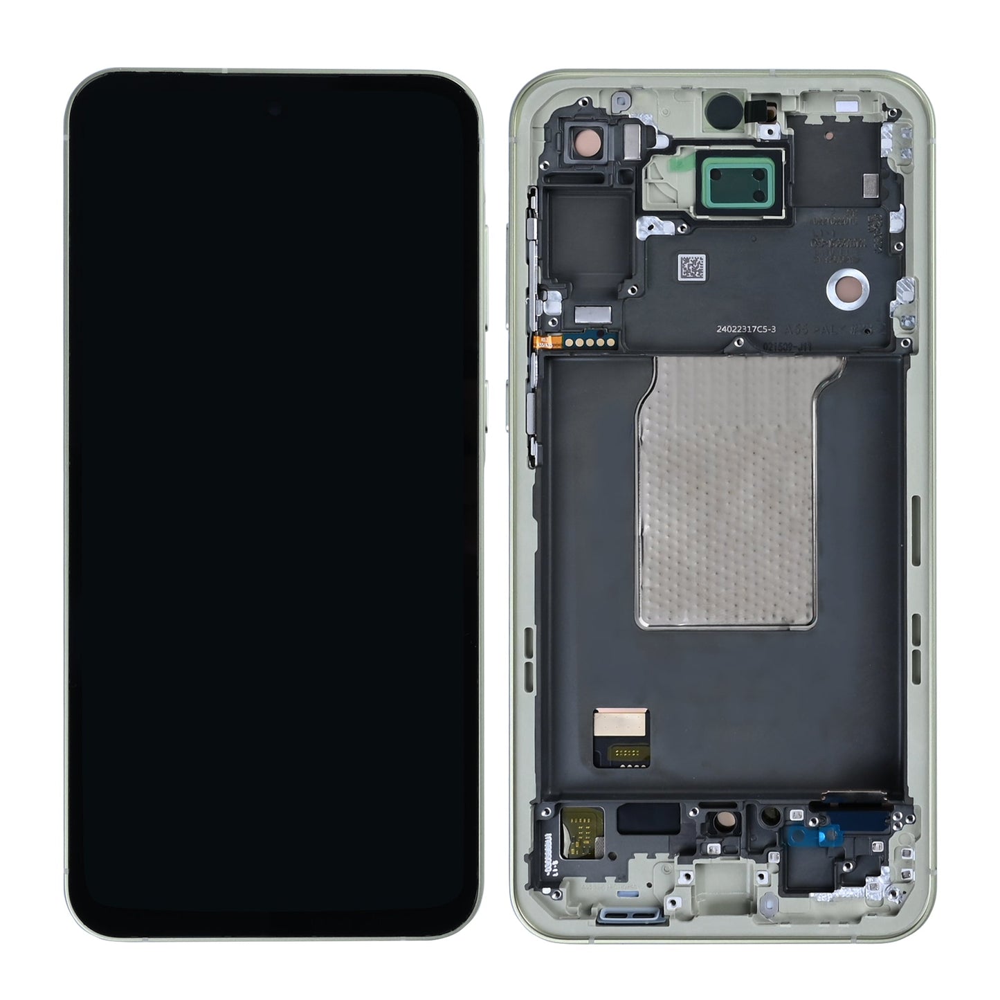 Samsung Galaxy A55 A556B Display And Digitizer With Frame Lemon Soft-OLED