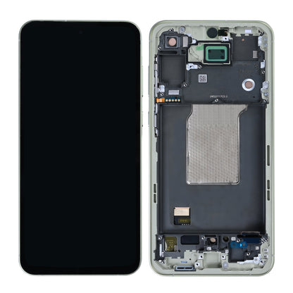 Samsung Galaxy A55 A556B Display And Digitizer With Frame Lemon Soft-OLED