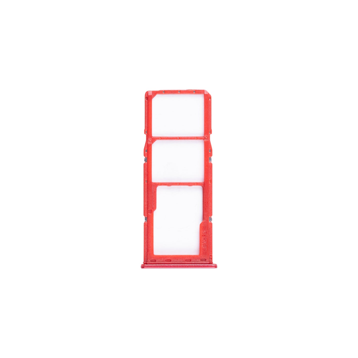 Samsung Galaxy A12 Nacho A127F Sim Card Holder Red OEM
