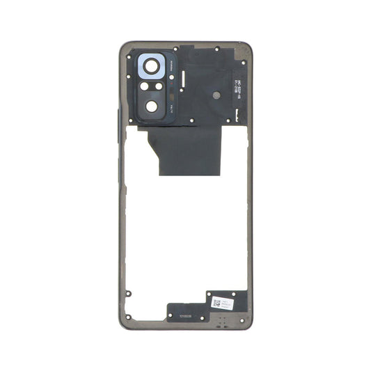 Xiaomi Redmi Note 10 Pro 4G Camera Lens Cover With Middle Frame Onyx Gray OEM