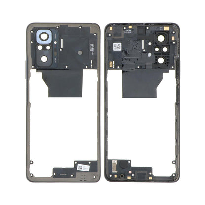 Xiaomi Redmi Note 10 Pro 4G Camera Lens Cover With Middle Frame Onyx Gray OEM