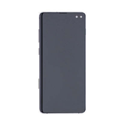 Samsung Galaxy S10 Plus G975F Display And Digitizer With Frame Prism Black Refurbished